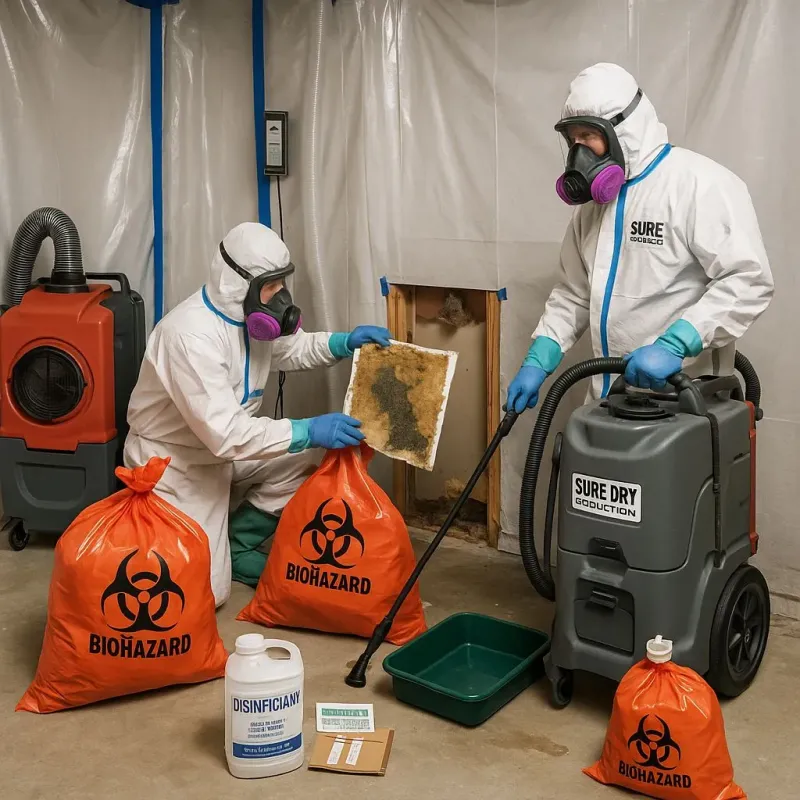 Contaminated Water Handling Protocols process in Coldwater, OH
