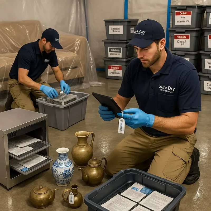 Content Protection and Restoration process in Coldwater, OH